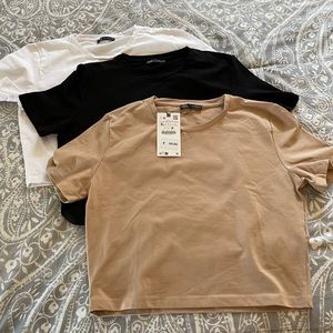 3 Zara Short Sleeve Shirts